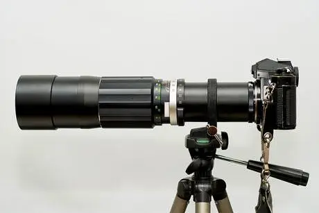 soligor 400mm 63 on fm2