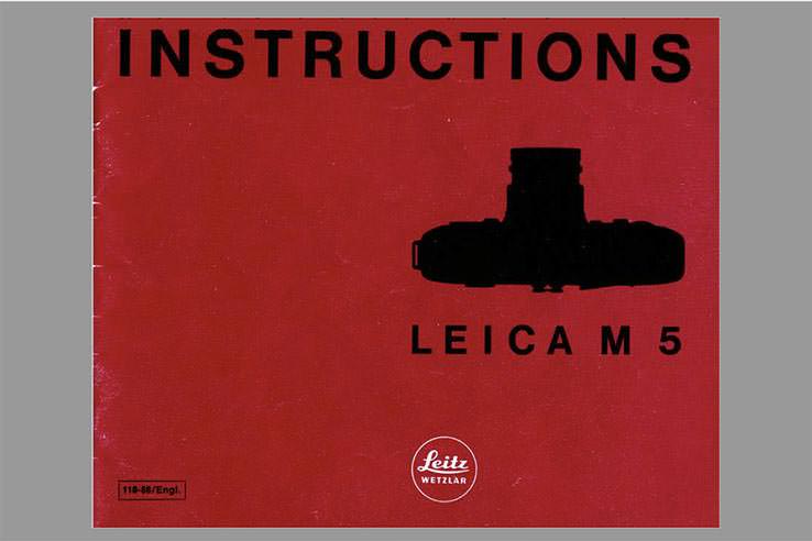 Leica M5 manual