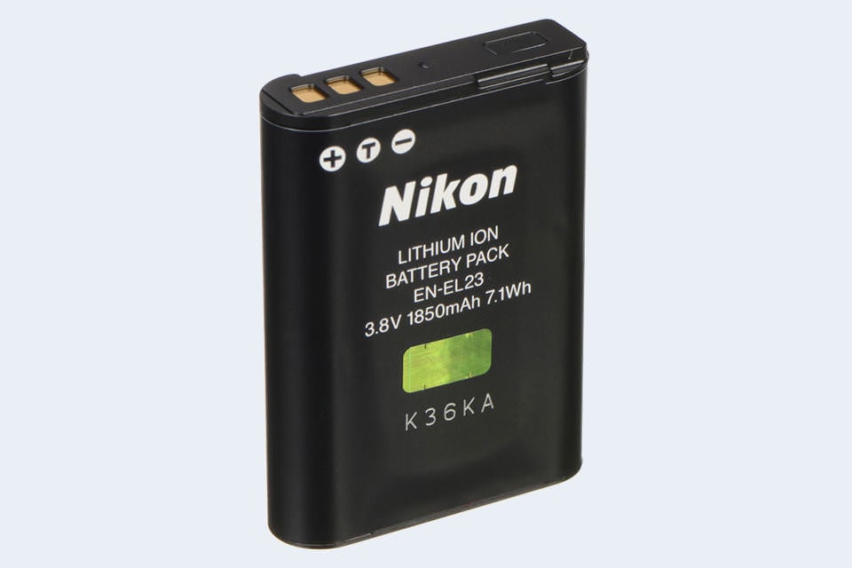 S810c P610 Powerextra 2 x 2600mAh EN-EL23 Battery and Charger with LCD Display Compatible with Nikon Coolpix P600 P900 B700