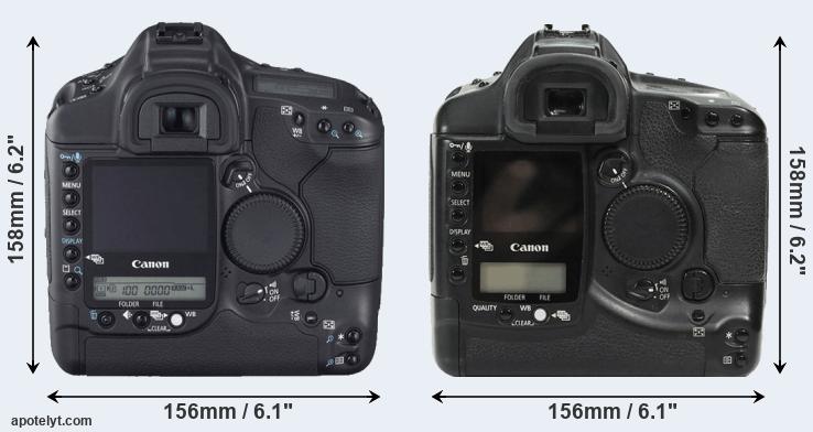 Canon 1d Mark Ii N Vs Canon 1ds Comparison Review