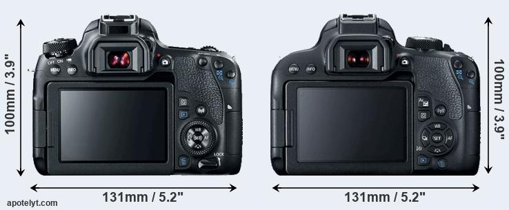 Portiek boter films Canon 77D vs Canon T7i Comparison Review