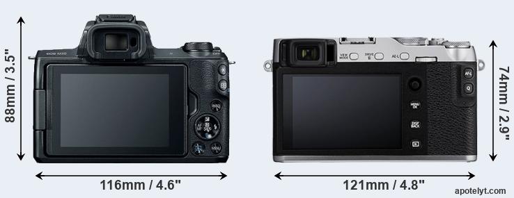 Fujifilm X T200 Canon EOS M50