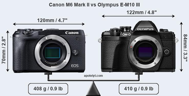 Canon M6 Mark Ii Vs Olympus E M10 Iii Comparison Review
