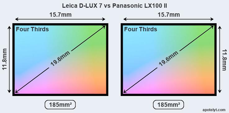 Ijsbeer Geladen Afbreken Leica D-LUX 7 vs Panasonic LX100 II Comparison Review