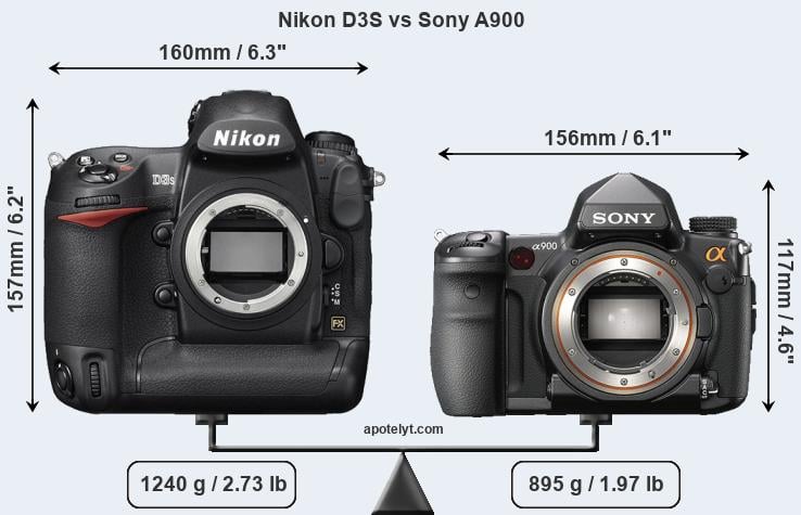 D3S vs Sony A900 Comparison Review