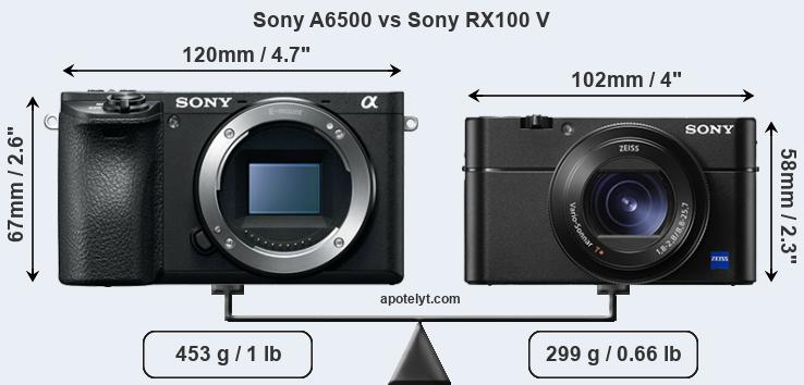 Sony A6500 Vs Sony Rx100 V Comparison Review