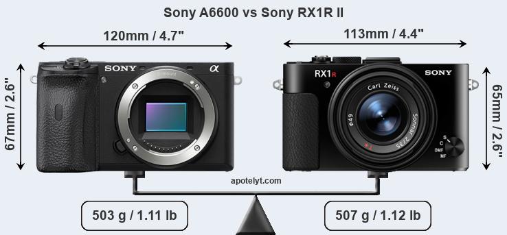 Sony A6600 Vs Sony Rx1r Ii Comparison Review