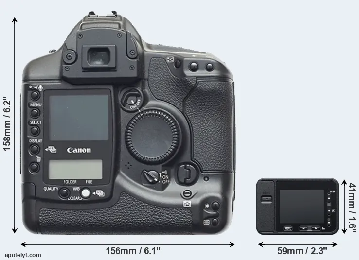 Comparison 1D or RX0 rear