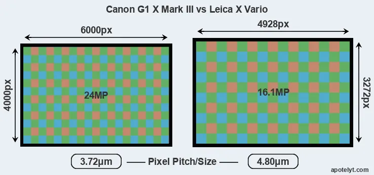 G1X Mark III versus X Vario MP