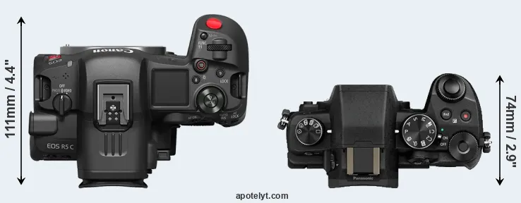 Compare R5 C versus G80 top