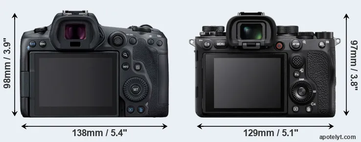 Comparison R5 or A1 rear