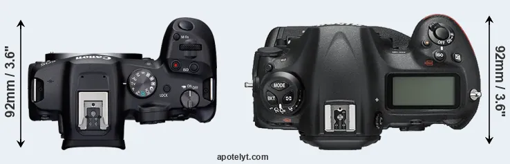 Compare R7 versus D5 top