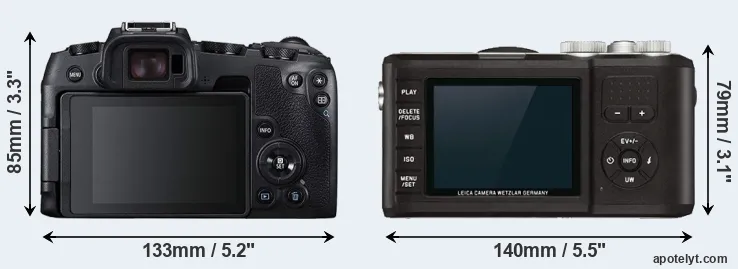 Comparison RP or X-U Typ 113 rear