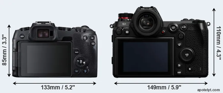 Comparison RP or S1 rear