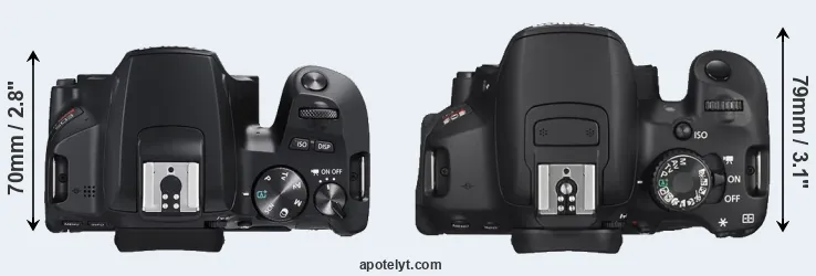 Compare SL3 versus T4i top