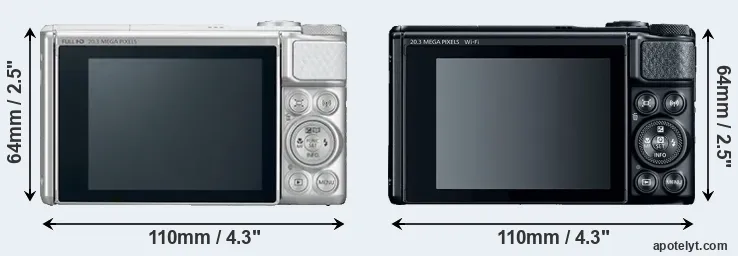 Comparison SX730 or SX740 rear