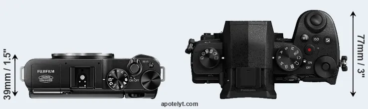Compare X-A1 versus G90 top