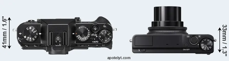 Compare X-T20 versus XQ2 top