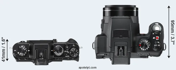 Compare X-T20 versus V-LUX 2 top