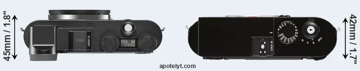 Compare CL versus M Typ 262 top