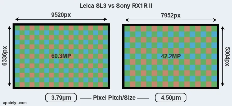 Leica SL3 versus RX1R II MP