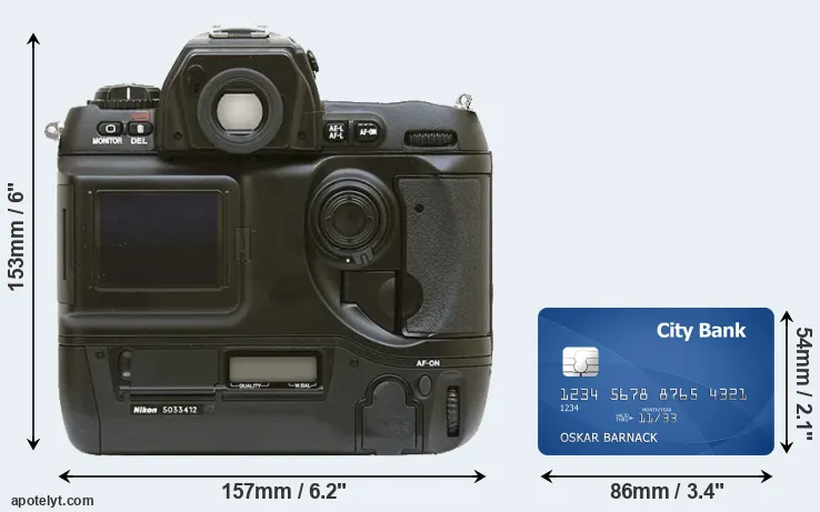 D1 and credit card rear side