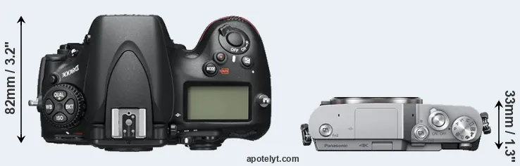 Compare D800E versus GX800 top