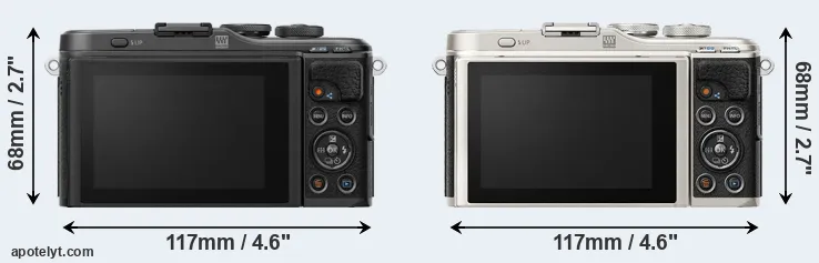 Comparison E-PL10 or E-PL9 rear