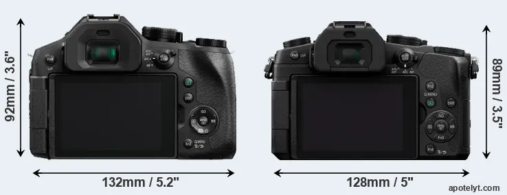 Comparison FZ330 or G80 rear
