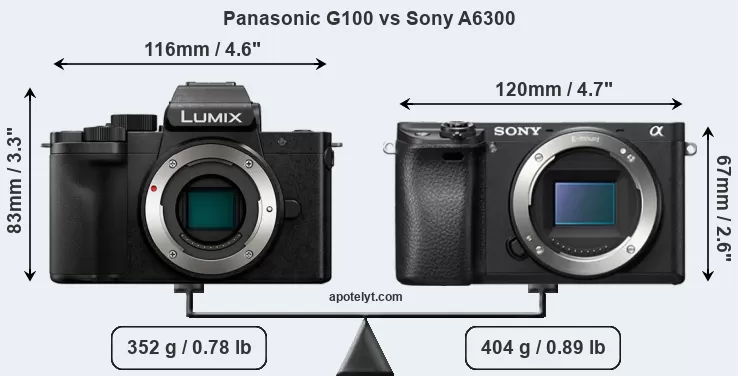 Panasonic G100 vs Panasonic G100 Detailed Comparison