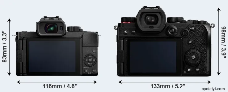 Comparison G110 or S5 rear