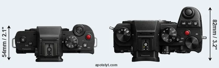 Compare G110 versus S5 top