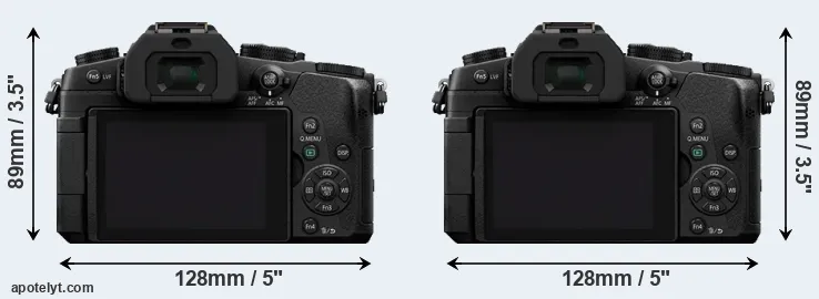Comparison G80 or G85 rear