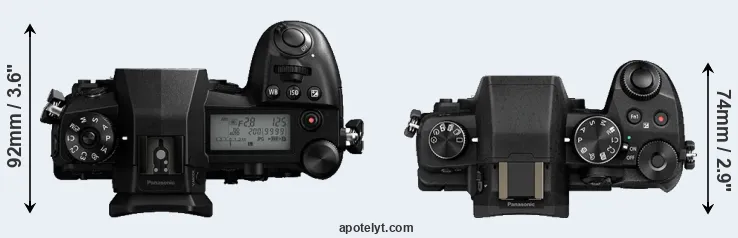Compare G9 versus G85 top