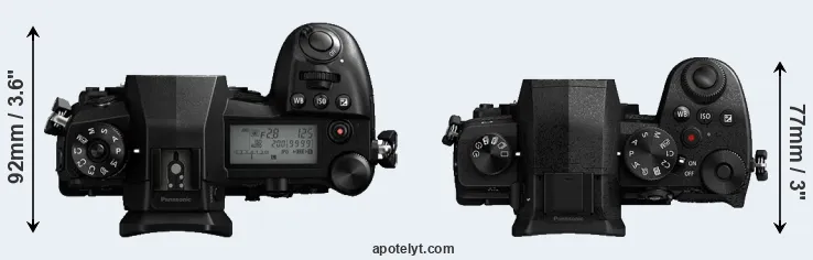 Compare G9 versus G90 top