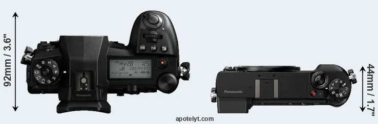 Compare G9 versus GX80 top
