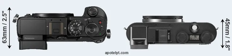 Compare GX8 versus CL top