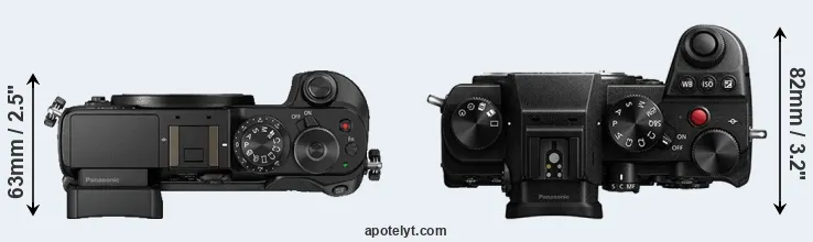 Compare GX8 versus S5 top