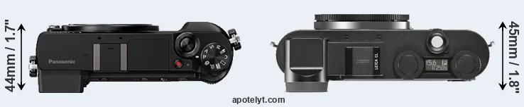 Compare GX80 versus CL top