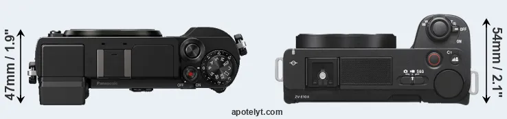 Compare GX9 versus ZV-E10 II top