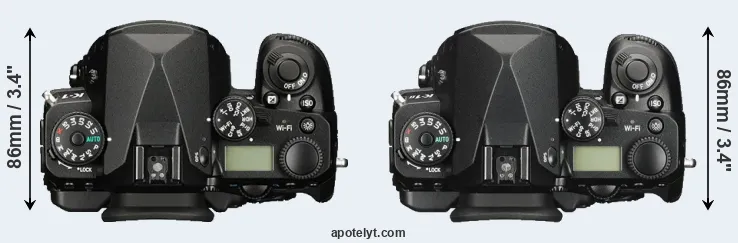 Compare K-1 versus K-1 II top