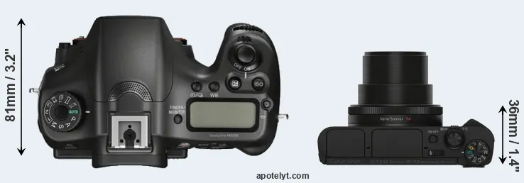 Compare A68 versus HX90V top