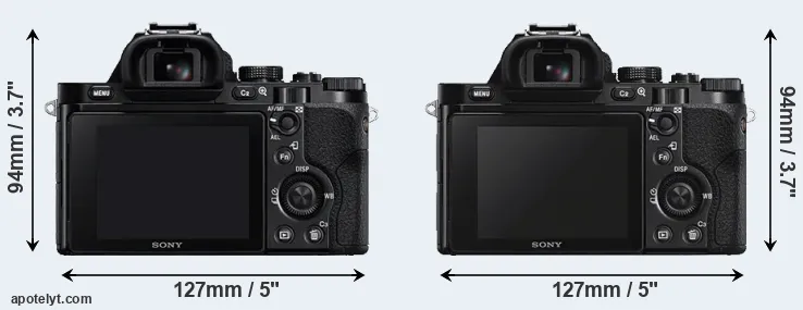 Comparison A7 or A7S rear