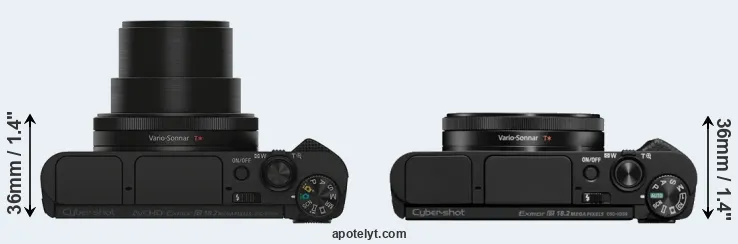 Compare HX90V versus HX99 top