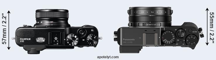 Fujifilm X10 Vs Panasonic Lx100 Comparison Review